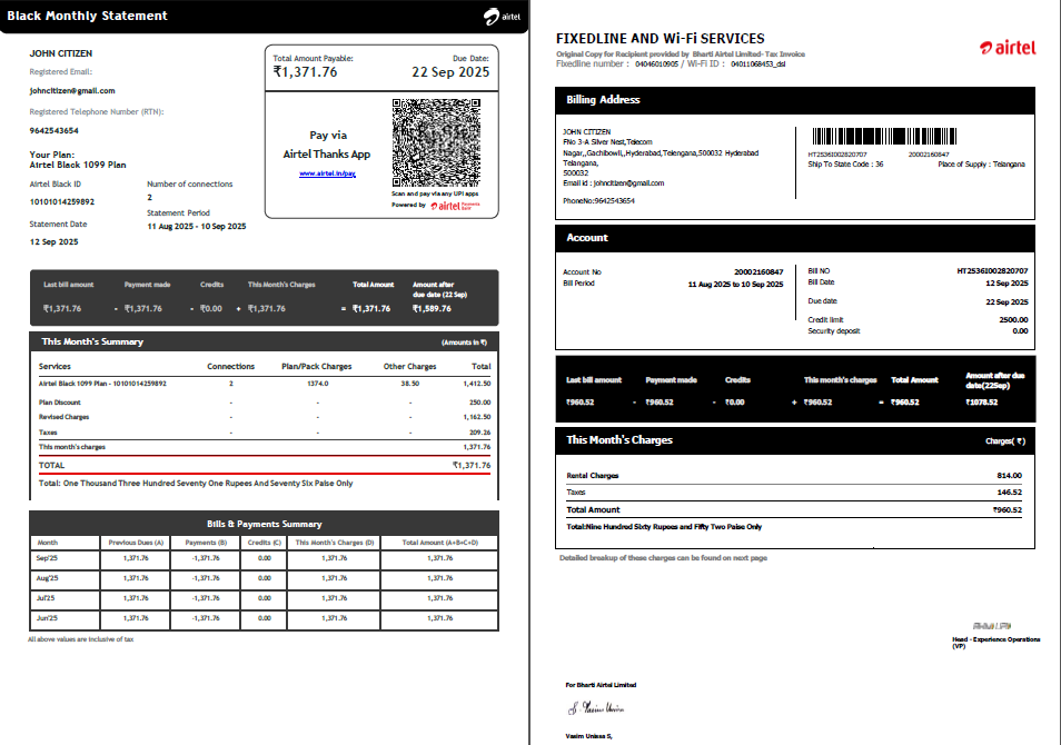  Minol USA business utility bill 